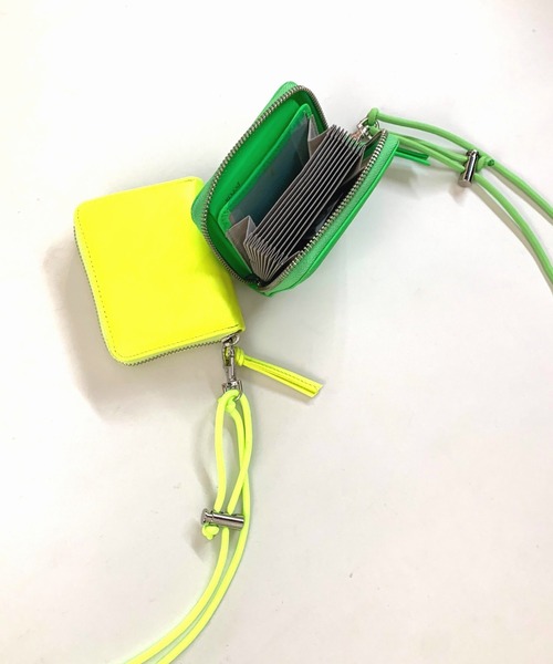 Q(キュー)の「ネオンウォレット(コインケース・レディース・クリアグリーン/フレッシュイエロー・ONE SIZE)」の17枚目の写真