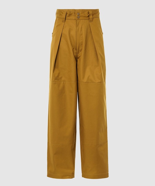 WhoWhat(フーワット)の「SIDE POCKET PANTS(その他パンツ・メンズ・ブラック/キャメル・M)」の1枚目の写真