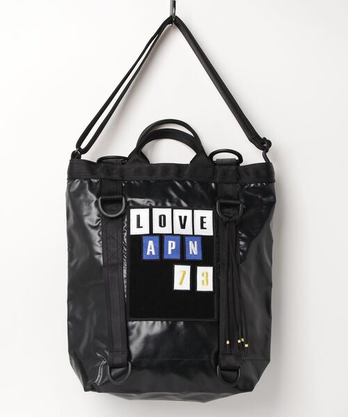 JNBY（ジェーエヌビーワイ）の「APN 3WAY PVC Polyester Tote Bag / トートバッグ（トートバッグ・レディース・ブラック/イエロー/オレンジ/ブルー・ONE SIZE）」の2枚目の写真