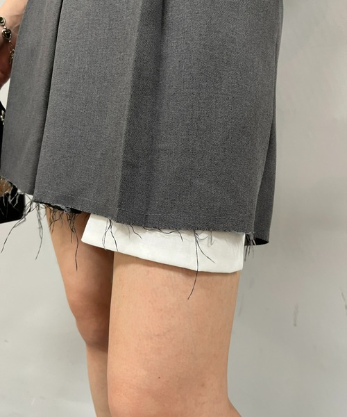 WHO'S WHO gallery（フーズフーギャラリー）の「プリーツキュロット（その他パンツ・レディース・グレー/ブラック/ベージュ/ブラック系その他・FREE）」の9枚目の写真