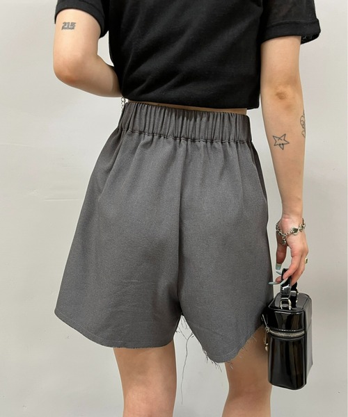 WHO'S WHO gallery（フーズフーギャラリー）の「プリーツキュロット（その他パンツ・レディース・グレー/ブラック/ベージュ/ブラック系その他・FREE）」の8枚目の写真