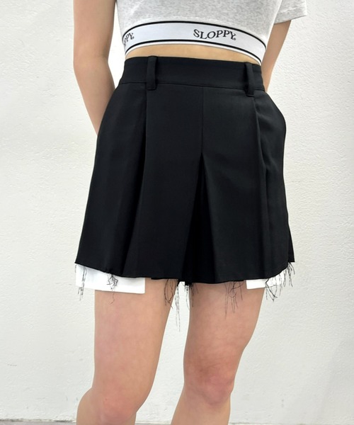 WHO'S WHO gallery（フーズフーギャラリー）の「プリーツキュロット（その他パンツ・レディース・グレー/ブラック/ベージュ/ブラック系その他・FREE）」の14枚目の写真