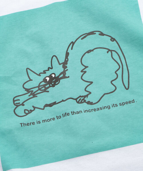 GLOSTER（グロスター）の「イラストレーター【ogwillust/オガワナツミ】 コラボTシャツ vol2（Tシャツ/カットソー・メンズ・チャコールグレー/ホワイト・M/L）」の5枚目の写真