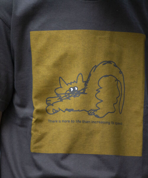 GLOSTER（グロスター）の「イラストレーター【ogwillust/オガワナツミ】 コラボTシャツ vol2（Tシャツ/カットソー・メンズ・チャコールグレー/ホワイト・M/L）」の15枚目の写真