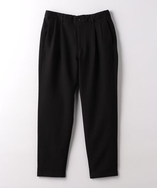 green label relaxing（グリーンレーベルリラクシング）の「リネンライク 2プリーツ ９分丈 ユーティリティ パンツ -ストレッチ-（その他パンツ・メンズ・ナチュラル/ライトブルー/ブラック・XL/S/L/M）」の5枚目の写真