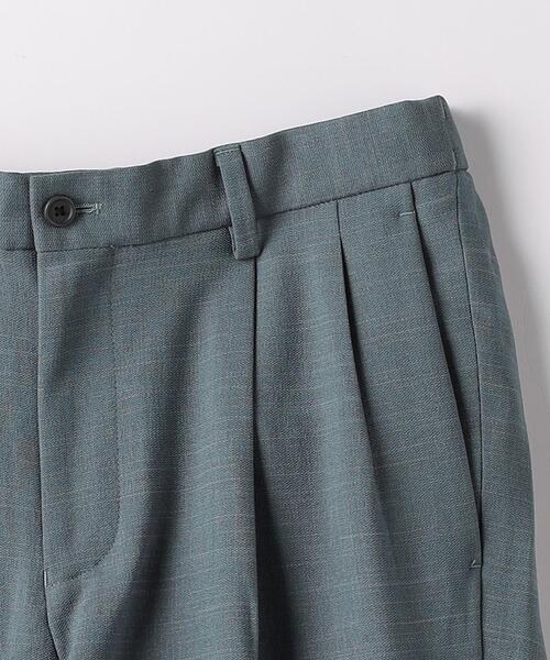 green label relaxing（グリーンレーベルリラクシング）の「リネンライク 2プリーツ ９分丈 ユーティリティ パンツ -ストレッチ-（その他パンツ・メンズ・ナチュラル/ライトブルー/ブラック・XL/S/L/M）」の18枚目の写真