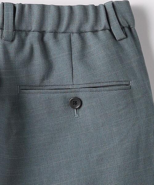 green label relaxing（グリーンレーベルリラクシング）の「リネンライク 2プリーツ ９分丈 ユーティリティ パンツ -ストレッチ-（その他パンツ・メンズ・ナチュラル/ライトブルー/ブラック・XL/S/L/M）」の20枚目の写真