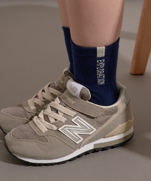 b・ROOM（ビールーム）の「アソートロゴ＆ラインソックス５Ｐセット（ソックス/靴下・キッズ・ブルー・SMALL/MEDIUM）」の2枚目の写真