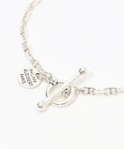 PHILIPPE AUDIBERT（フィリップ オーディベール）の「PHILIPPE AUDIBERT アンカーチェーンブレスレット（ブレスレット・レディース・シルバー・FREE）」の5枚目の写真