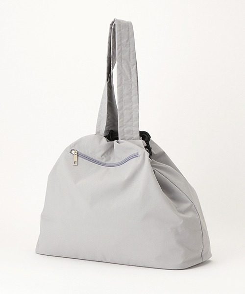 petit main（プティマイン）の「【WEB限定】【プティプラ】ママパパ巾着トートバッグ（トートバッグ・レディース・グレー・FREE）」の12枚目の写真