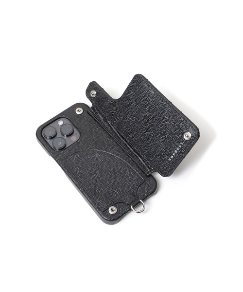 SOPHNET.(ソフネット)の「DEMIURVO LEATHER QUILTING PHONE CASE for iPhone(スマホケース/カバー・メンズ・A/B・FREE)」の6枚目の写真