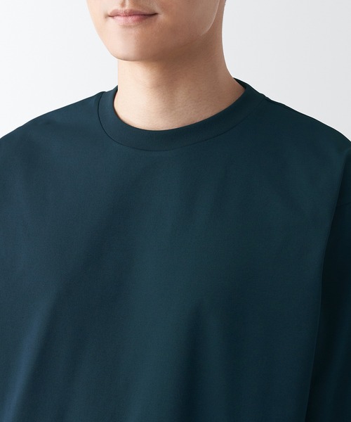 無印良品（ムジルシリョウヒン）の「〔MUJI WALKER〕ＵＶカット吸汗速乾長袖Ｔシャツ（Tシャツ/カットソー・レディース・オフホワイト/ネイビー系/グレー/ブラック・M/S/XL/L/XXL/XS）」の17枚目の写真