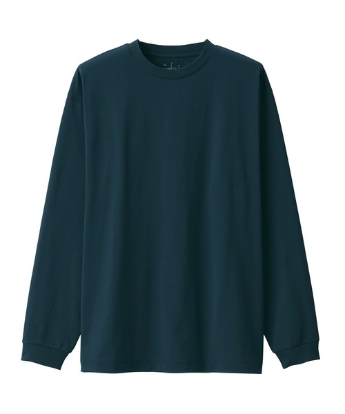 無印良品（ムジルシリョウヒン）の「〔MUJI WALKER〕ＵＶカット吸汗速乾長袖Ｔシャツ（Tシャツ/カットソー・レディース・オフホワイト/ネイビー系/グレー/ブラック・M/S/XL/L/XXL/XS）」の18枚目の写真