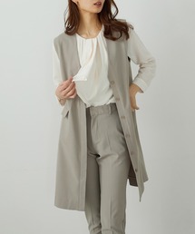 BELLUNA PLUS（ベルーナ）の「キレイ見え！ロングジレセットアップ（ベスト）」