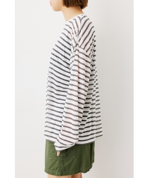 RODEO CROWNS WIDE BOWL(ロデオクラウンズワイドボウル)の「シアーボーダートップス(Tシャツ/カットソー・レディース・オレンジ系その他/グレー系その他/ベージュ系その他・FREE)」の20枚目の写真