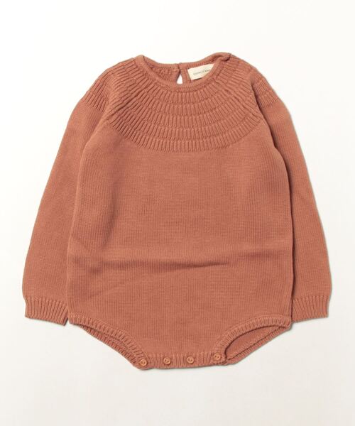 【セール】【ROSIE ROMPER】KNIT DALIA ROMPER（ロンパース）｜NO WAY（ノーウェイ）