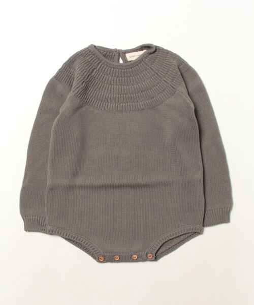 【セール】【ROSIE ROMPER】KNIT DALIA ROMPER（ロンパース）｜NO WAY（ノーウェイ）