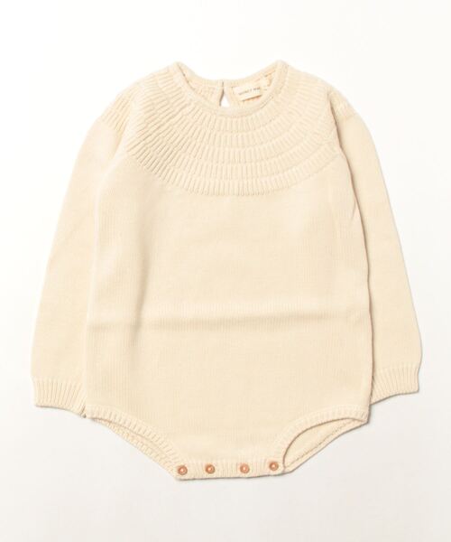 【セール】【ROSIE ROMPER】KNIT DALIA ROMPER（ロンパース）｜NO WAY（ノーウェイ）