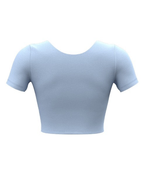 SAISON DE PAPILLON（セゾンドパピヨン）の「カップ付半袖トップ タンクトップ（スポーツブラ・レディース・ベージュ/パープル/ブルー/ブラック/グリーン・M/L）」の8枚目の写真