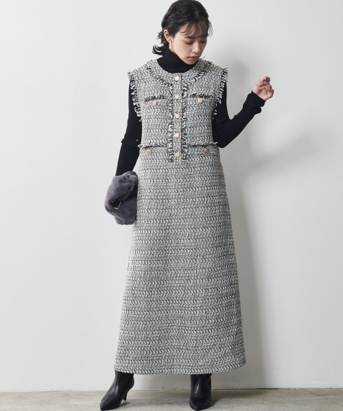 CHIC STYLE(シックスタイル)の「<大きいサイズ>ロングスリーブタートルニットプルオーバー シックスタイル(ニット/セーター・レディース・ブラック/アイボリー/グレー・L/5L/3L/4L/LL)」の11枚目の写真