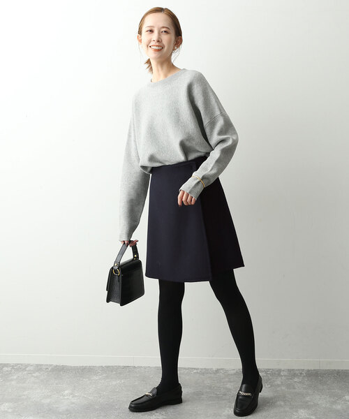 SLOBE IENA（スローブイエナ）の「ダブルフェイスミニスカート