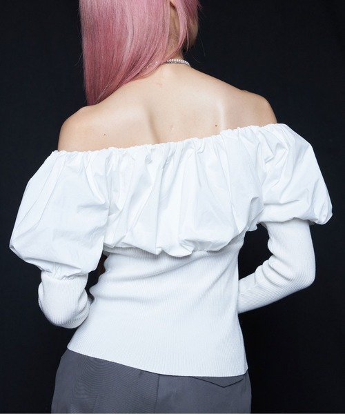 JOSE MOON（ジョゼムーン）の「ZIP OFFSHOULDER/ジップオフ
