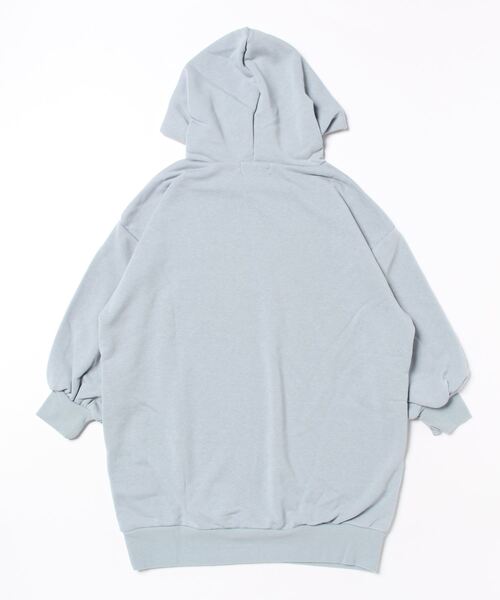 LOVETOXIC（ラブトキシック）の「カレッジＢＩＧパーカワンピース（ワンピース・キッズ・ブラック/サックスブルー/グリーン/ホワイト系その他・L/SS/S/M）」の20枚目の写真