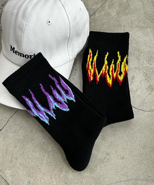 WEGO（ウィゴー）の「WEGO/ハイアンクルデザインソックス（ソックス/靴下・メンズ・その他4/その他3/その他2/その他5/その他1/その他6/その他7・25-27CM）」の9枚目の写真