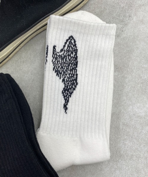 WEGO（ウィゴー）の「WEGO/ハイアンクルデザインソックス（ソックス/靴下・メンズ・その他4/その他3/その他2/その他5/その他1/その他6/その他7・25-27CM）」の6枚目の写真