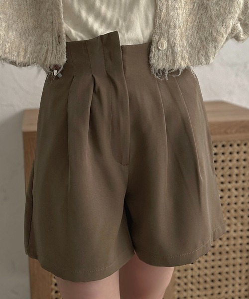apres jour clair（アプレジュールクレア）の「【apres jour clair】アシメショートパンツ【ZOZOTOWN限定アイテム】（その他パンツ・レディース・ブラック/ブラウン系その他・フリー/X-LARGE）」の13枚目の写真