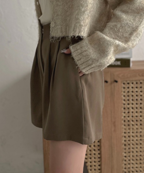 apres jour clair（アプレジュールクレア）の「【apres jour clair】アシメショートパンツ【ZOZOTOWN限定アイテム】（その他パンツ・レディース・ブラック/ブラウン系その他・フリー/X-LARGE）」の14枚目の写真