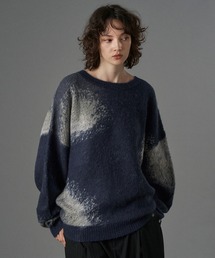 ASSORT VOLUME MIX SHAGGY KNIT / アソートボリュームミックスシャギーニット