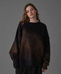 Fascinating Knit ニット ブラウン 茶色 焦茶 Fascinating