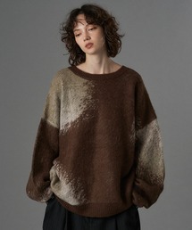 ONCILY(IVF[)ASSORT VOLUME MIX SHAGGY KNIT / A\[g{[~bNXVM[jbg(jbg/Z[^[)