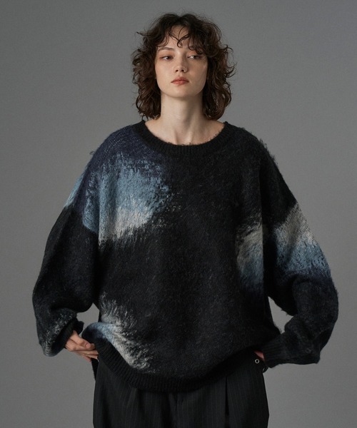 COEL ミックスシャギーニット COEL（コエル）の「ミックスシャギーアンサンブルニット（ニット