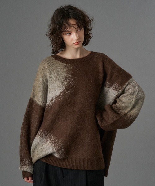 【新品未使用】SOL soonerorlater Shaggy Knit sol soonerorlater Shaggy Knit Cardigan