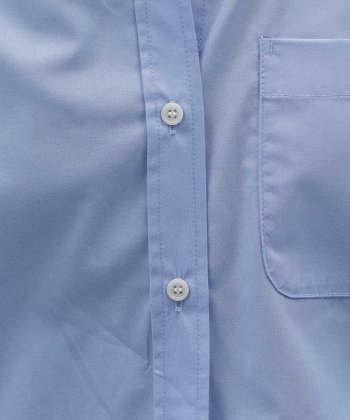 LAKOLE（ラコレ）の「ラウンドヘムシャツ / 982193（シャツ/ブラウス・レディース・ライトベージュ/サックスブルー/オフホワイト・MEDIUM/SMALL）」の21枚目の写真