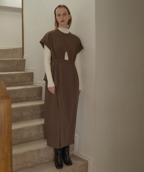 MANOF（マノフ）の「CUT OUT SET ONE PIECE（ワンピース）」 - WEAR
