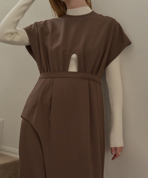 MANOF（マノフ）の「CUT OUT SET ONE PIECE（ワンピース）」 - WEAR