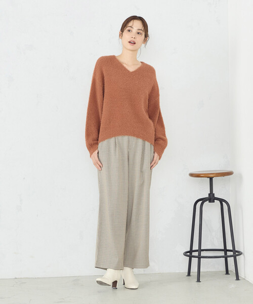 COMME CA MODELS(コムサモデルズ)の「【美しい ベーシックパンツ】TRツイル ワイドパンツ(その他パンツ・レディース・ベージュ系その他/グレー系その他/チャコール/ブラック・MEDIUM/LARGE/SMALL/X-SMALL/X-LARGE)」の12枚目の写真