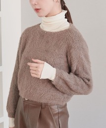 ECRIRE | ラメ入りショートニット(ニット/セーター)