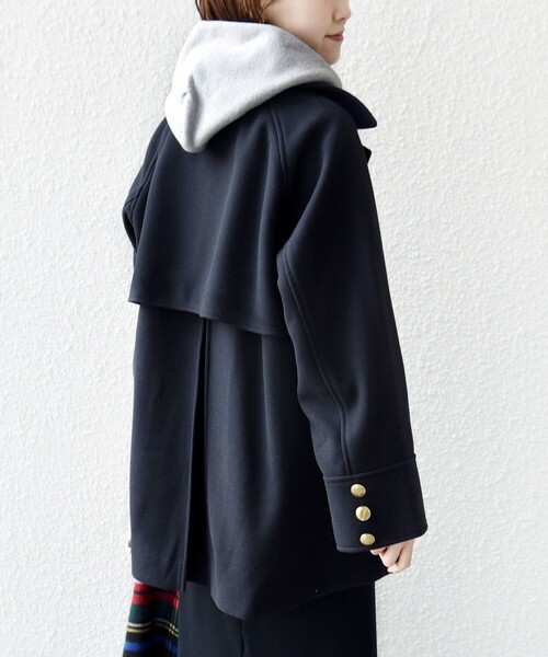 セール】【WEB限定】〈手洗い可能〉ウール ライク ジャージー メルトン