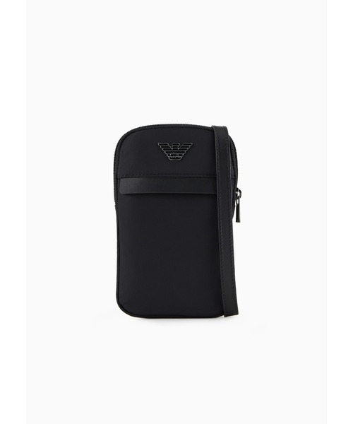 EMPORIO ARMANI(エンポリオアルマーニ)の「【エンポリオ アルマーニ】Armani Sustainability Values テックケース リサイクルナイロン製(その他小物・メンズ・ブラック・FREE)」の6枚目の写真