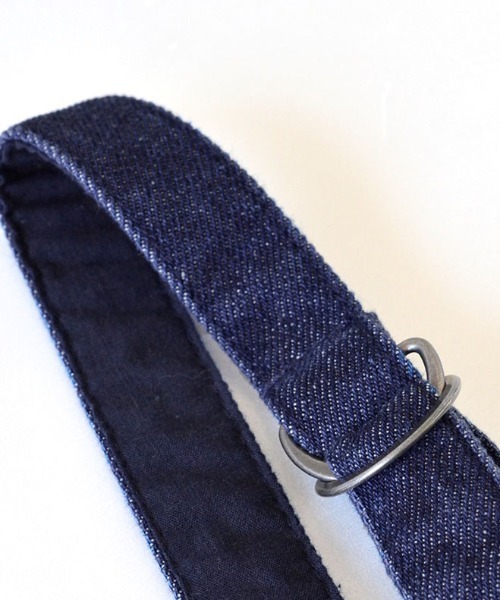 zootie(ズーティー)の「フロントジッパー 裏起毛 デニムサロペット(サロペット/オーバーオール・レディース・インディゴブルー/ブラック・フリー)」の21枚目の写真