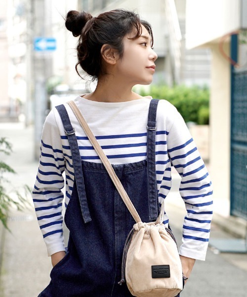 zootie(ズーティー)の「フロントジッパー 裏起毛 デニムサロペット(サロペット/オーバーオール・レディース・インディゴブルー/ブラック・フリー)」の14枚目の写真