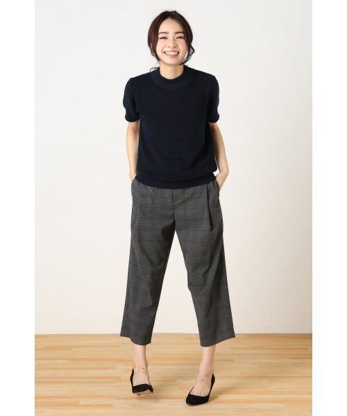 La TOTALITE（ラトータリテ）の「SUGAR ROSE アゼアミハイネックニットプルオーバー◆（ニット/セーター・レディース・グレー/ライトブラウン/ネイビー・FREE）」の17枚目の写真