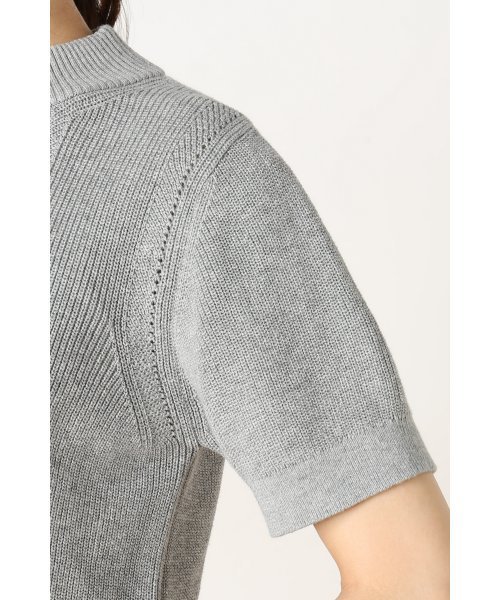 La TOTALITE（ラトータリテ）の「SUGAR ROSE アゼアミハイネックニットプルオーバー◆（ニット/セーター・レディース・グレー/ライトブラウン/ネイビー・FREE）」の12枚目の写真