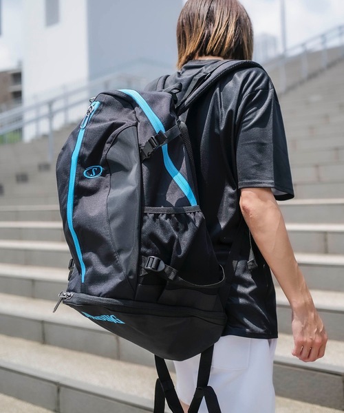 スポルディング ケイジャー バックパック リュックサック ブラック×シルバー SPALDING:スポルディング】ケイジャー/バックパック・リュックサック