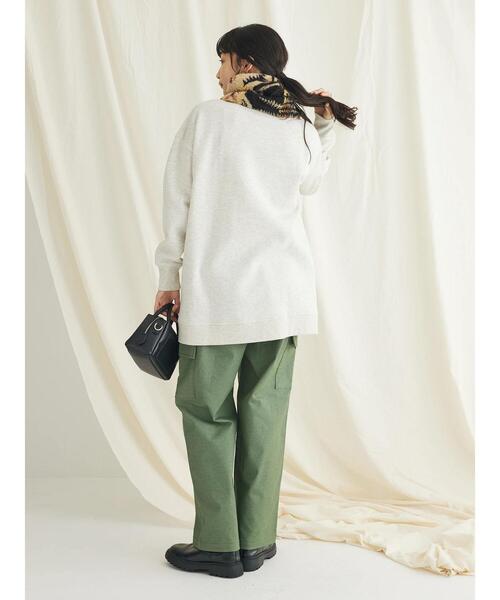 CRAFT STANDARD BOUTIQUE（クラフトスタンダードブティック）の「PENDLETON ボアマフラー（ストール/ショール・レディース・ブラック/オフホワイト・FREE）」の11枚目の写真