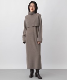 【前後2WAY】カシコンバックシャン2Pワンピース